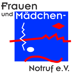 logo: frauen und mädchennotruf e.v.