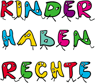 logo: kinder haben rechte
